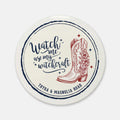 Watch Me Use My Witchcraft Coaster — Retro Drink Coaster