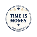 Time is Money — Retro  Drink Coaster (Set)