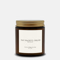 That Peaceful Feeling Beachwood Candle Amber Jar 4oz